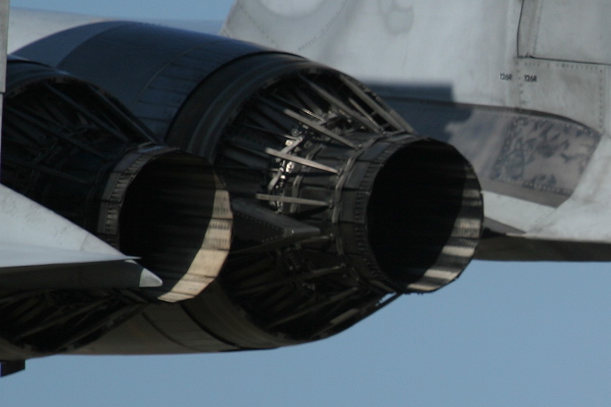 超美品の ハリアー戦闘機 ペガサスエンジン用 ファンブレード チタン 